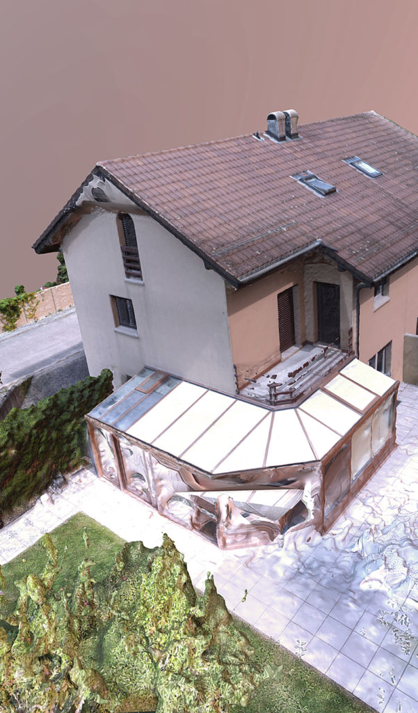 Mapping 3D par drone - Rénovation de maison à Coppet