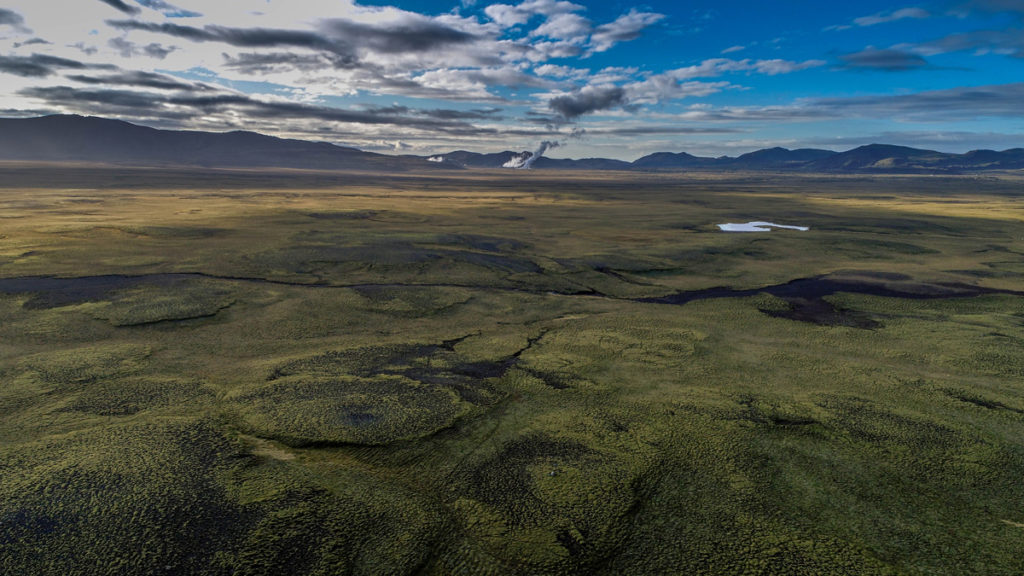 islande vue du ciel par drone - iceland skyview