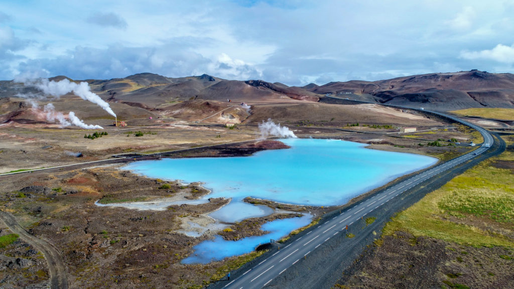 islande vue du ciel par drone - iceland skyview